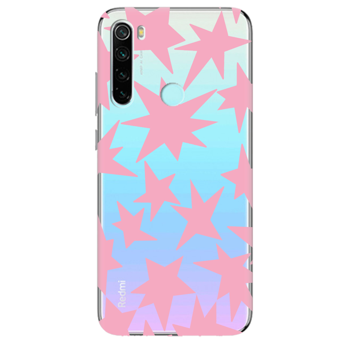 Чехол для Xiaomi Redmi Note 8T Pink Star - фото 1 - Чехлы для телефонов