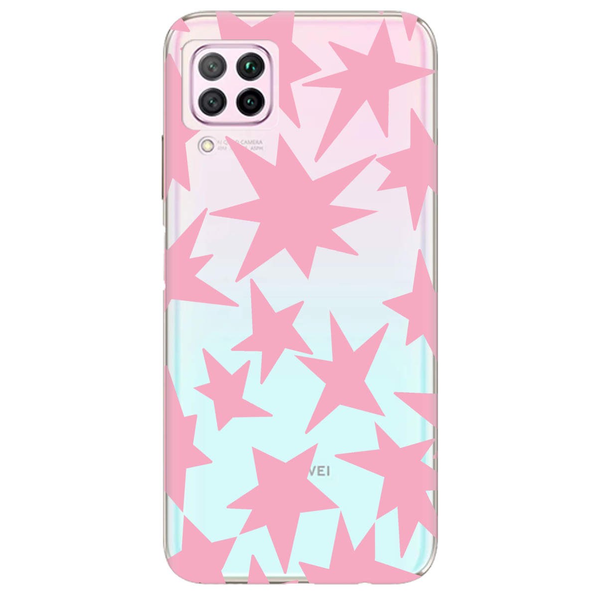 Чехол для Huawei P40 Lite Pink Star - фото 1 - Чехлы для телефонов