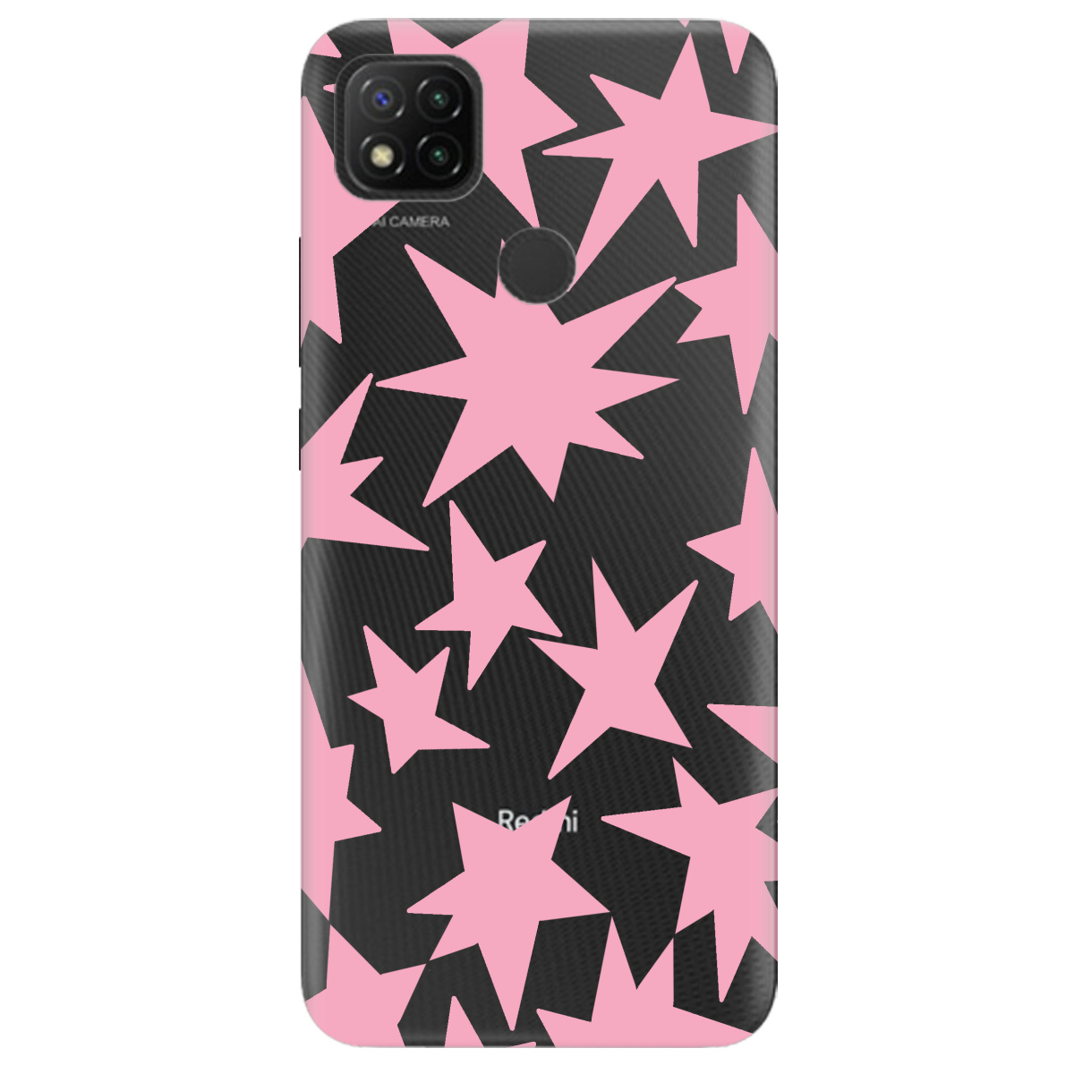 Чехол для Xiaomi Redmi 9C Pink Star - фото 1 - Чехлы для телефонов