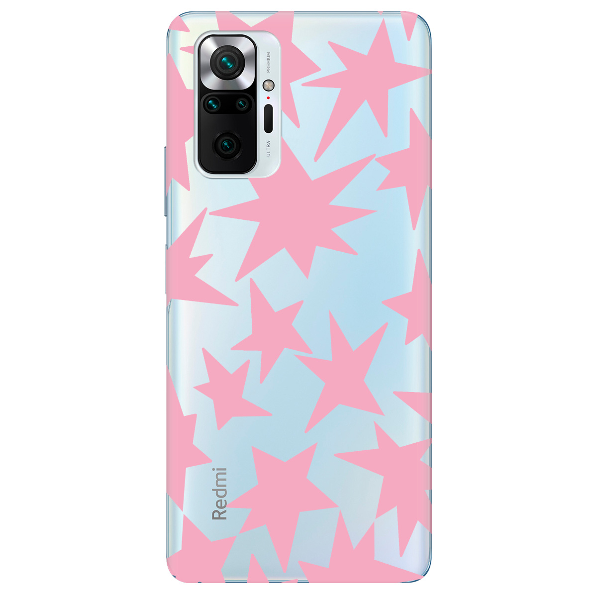 Чохол для Xiaomi Redmi Note 10 Pro Pink Star - фото 1 - Чохли для телефонів