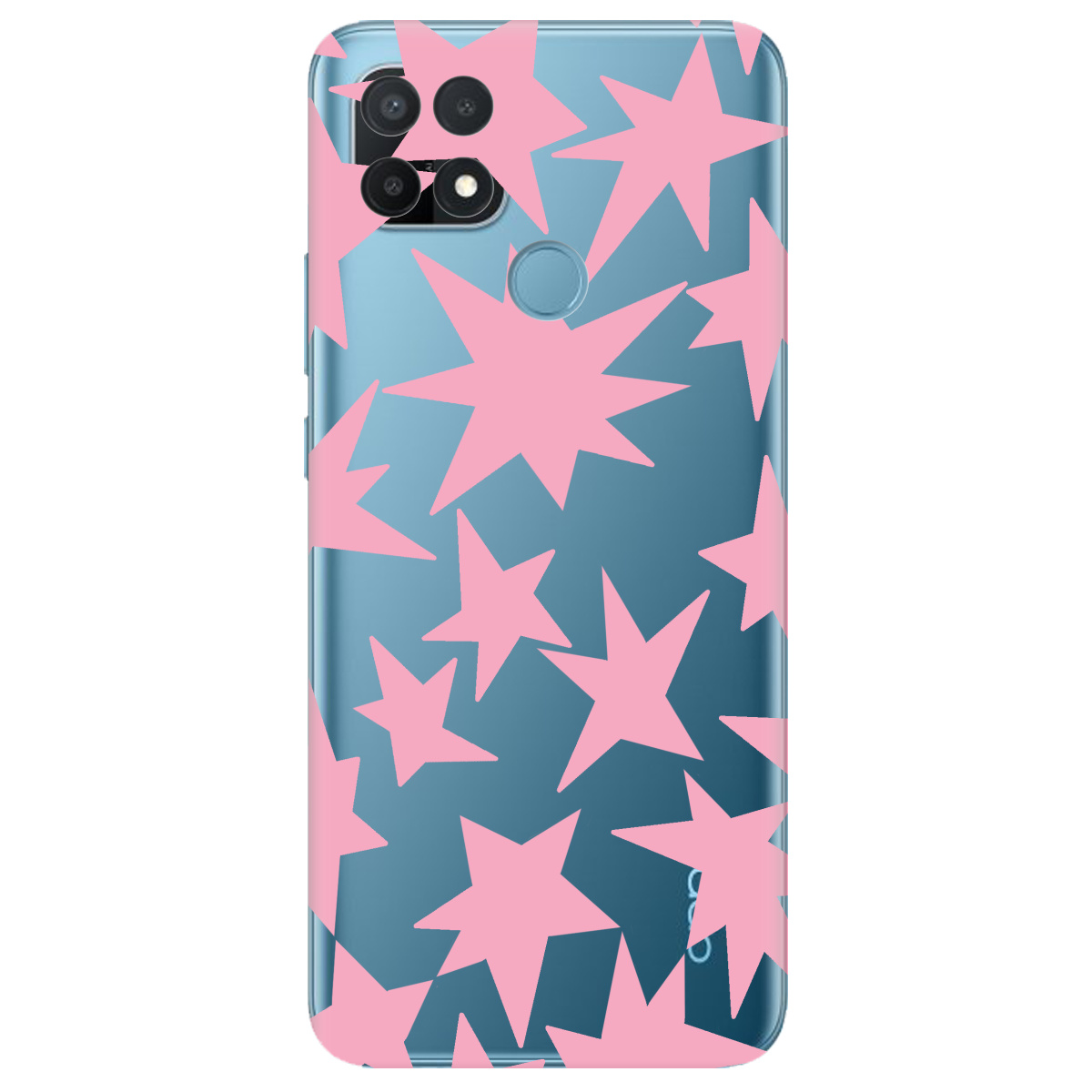 Чехол для Oppo A15s/ A15 Pink Star - фото 1 - Чехлы для телефонов