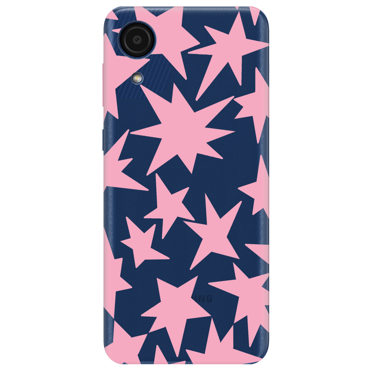 Чехол для Samsung Galaxy А03 Core Pink Star - фото 1 - Чехлы для телефонов