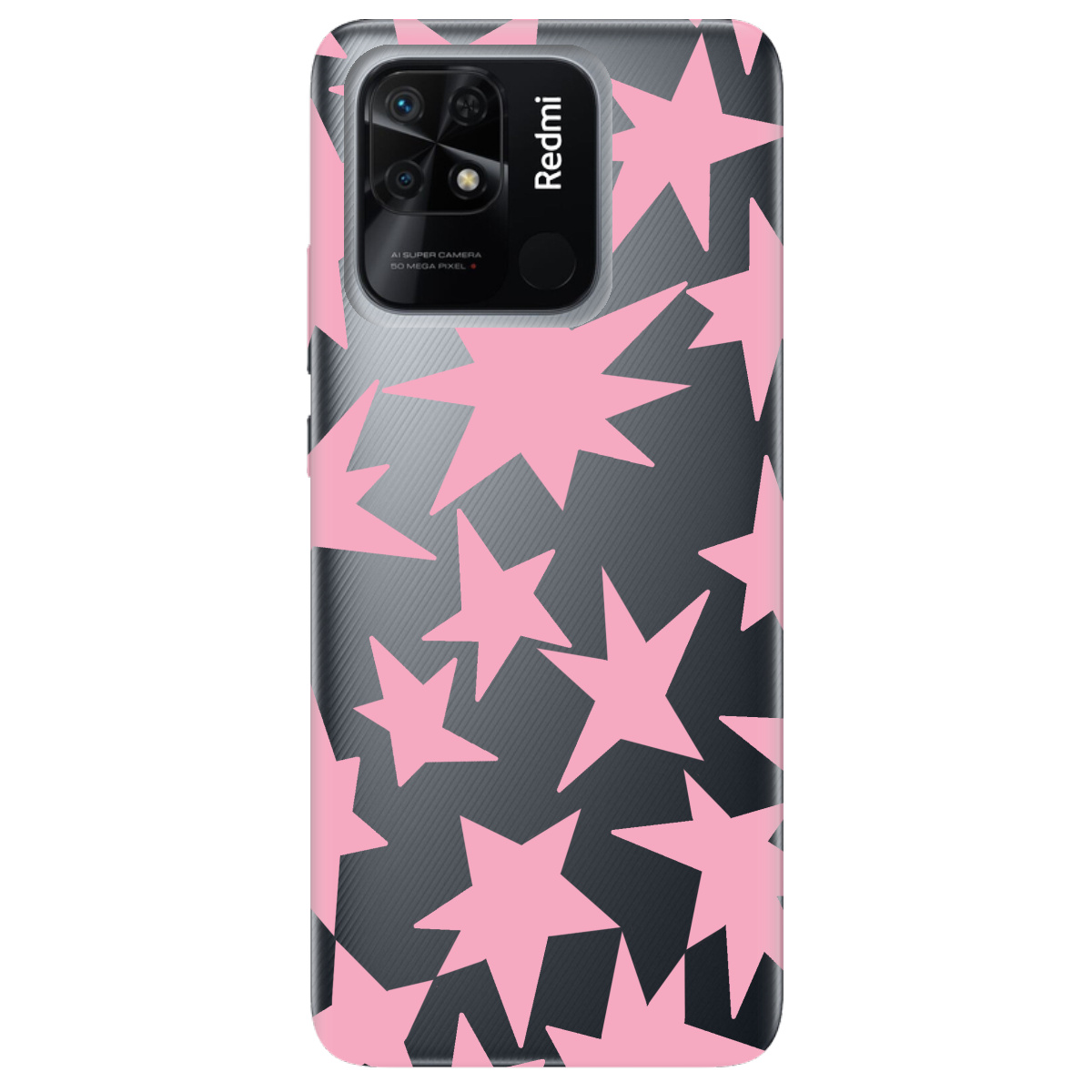 Чехол для Xiaomi Redmi 10C Pink Star - фото 1 - Чехлы для телефонов