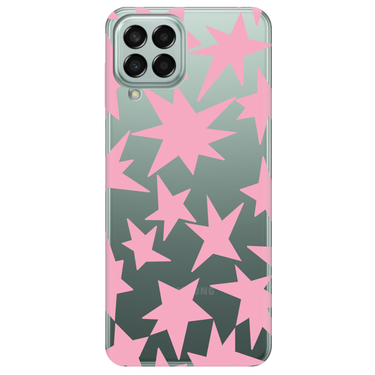 Чохол для Samsung Galaxy M53 Pink Star - фото 1 - Чохли для телефонів