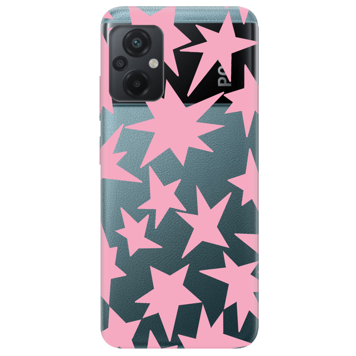 Чехол для Xiaomi Poco M5 Pink Star - фото 1 Чехол для Xiaomi Poco M5 Pink Star - фото 1 - Чехлы для телефонов