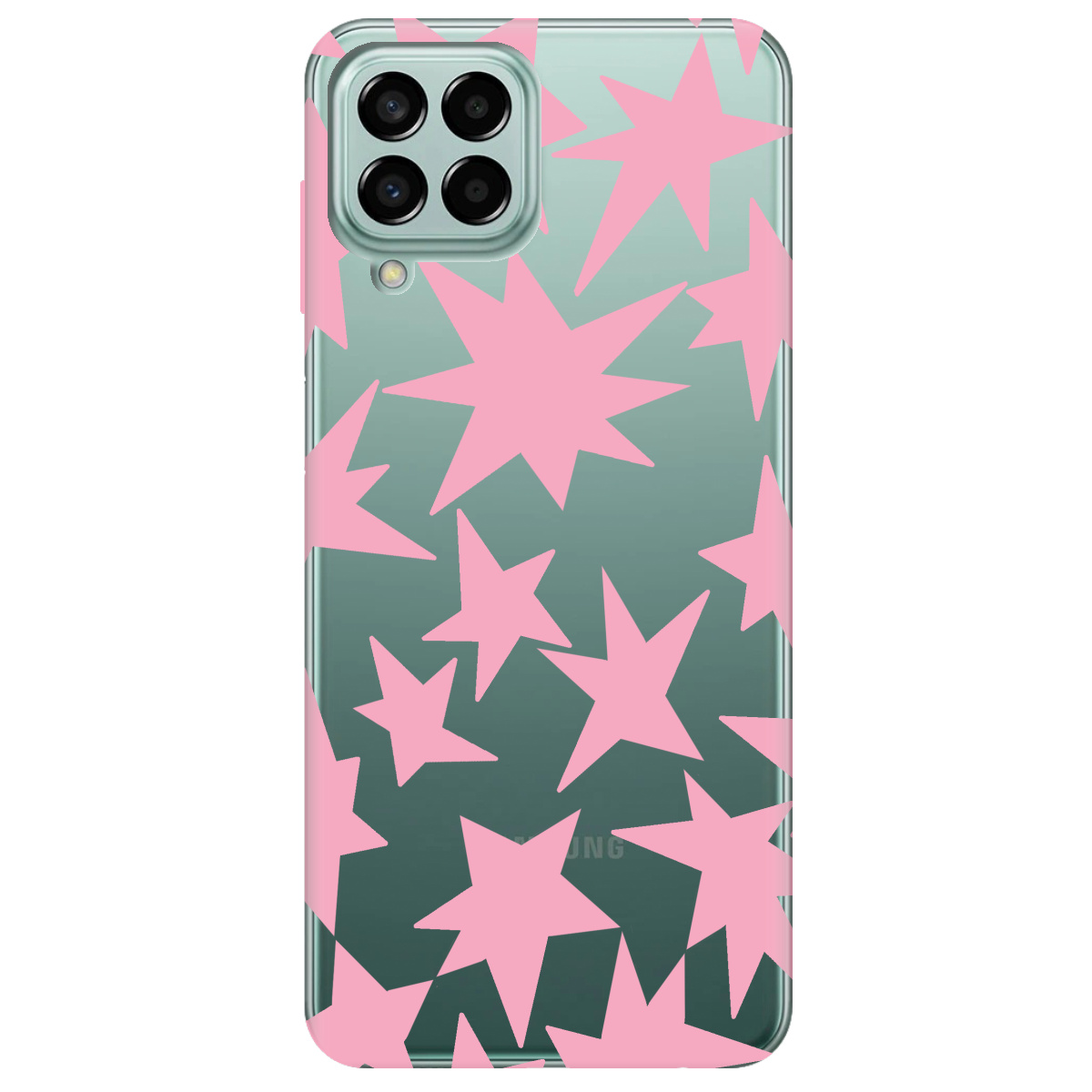 Чехол для Samsung Galaxy M33 5G Pink Star - фото 1 - Чехлы для телефонов