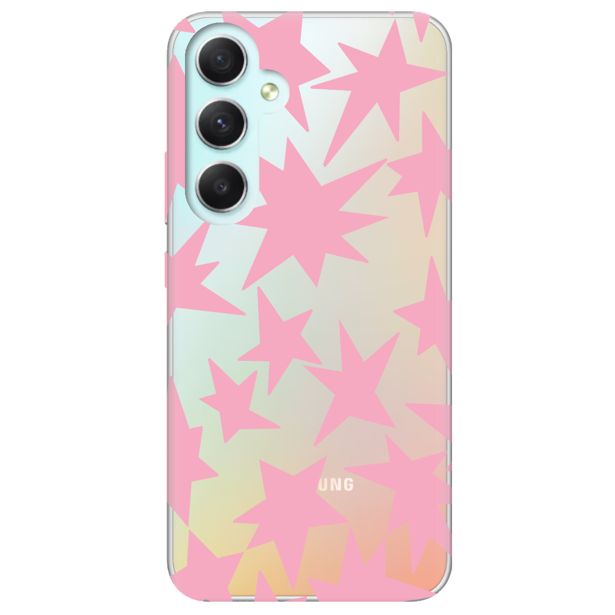 Чехол для Samsung Galaxy A34 Pink Star - фото 1 - Чехлы для телефонов