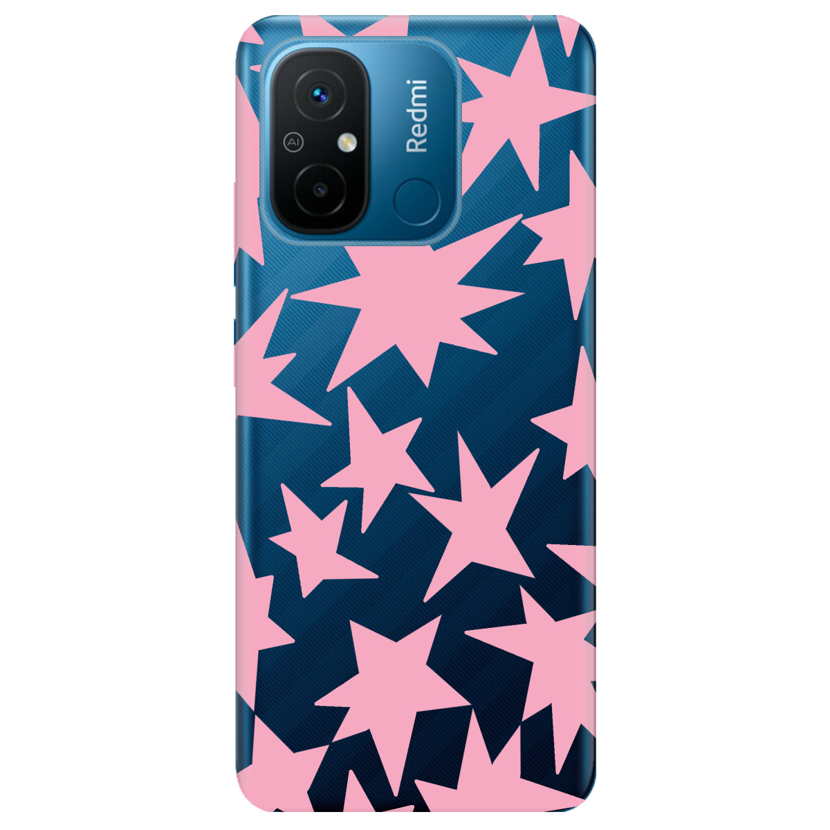 Чехол для Xiaomi Redmi 12C Pink Star - фото 1 Чехол для Xiaomi Redmi 12C Pink Star - фото 1 - Чехлы для телефонов