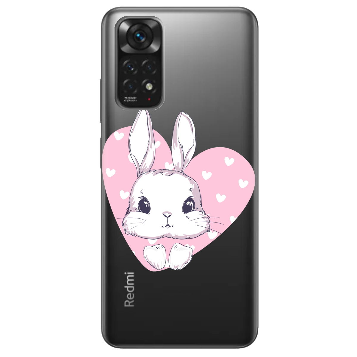 Чохол для Xiaomi Redmi Note 11 Cute bunny - фото 1 - Чохли для телефонів