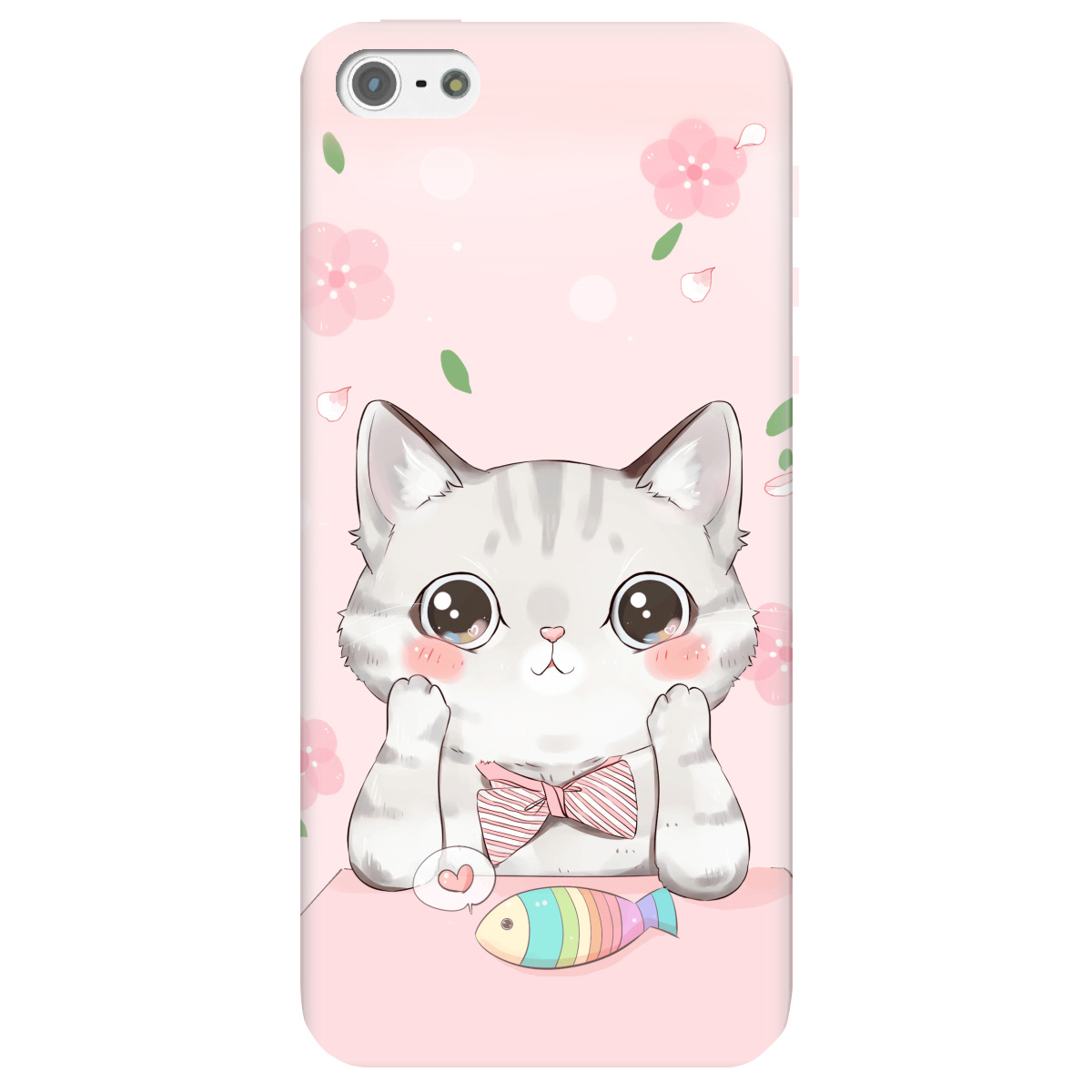 Чохол для Apple iPhone 5/5S Kitty Cat - фото 1 - Чохли для телефонів