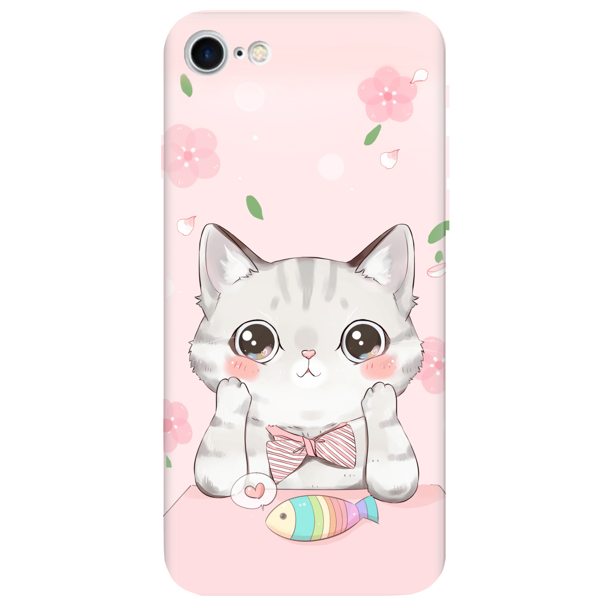 Чохол для Apple iPhone 8 Kitty Cat - фото 1 - Чохли для телефонів