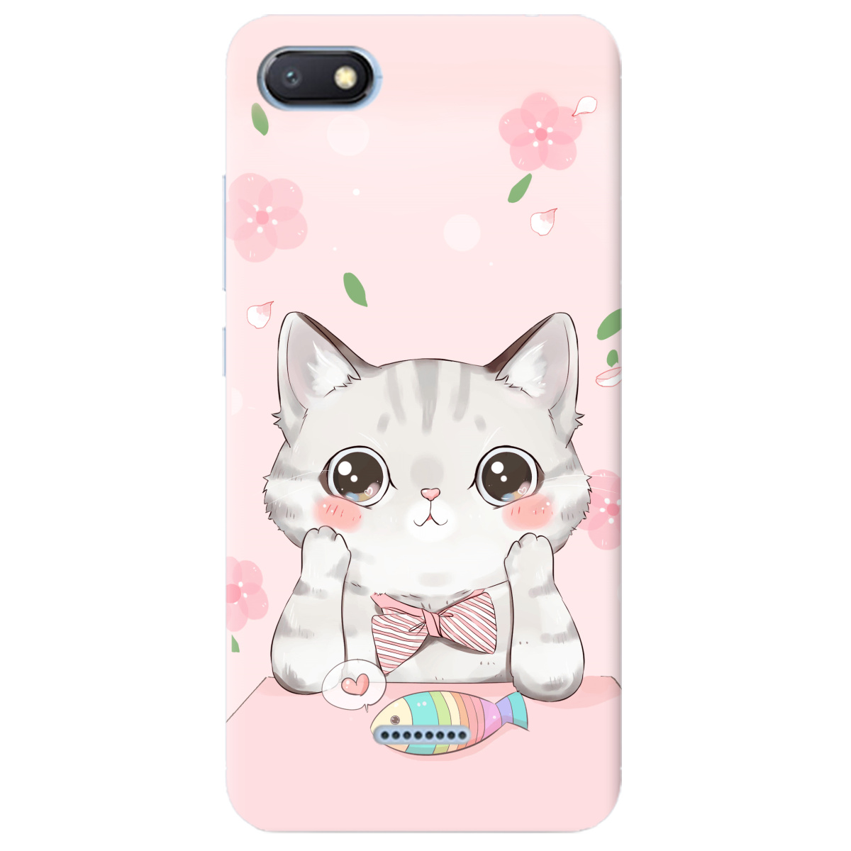 Чохол для Xiaomi Redmi 6A Kitty Cat - фото 1 Чохол для Xiaomi Redmi 6A Kitty Cat - фото 1 - Чохли для телефонів