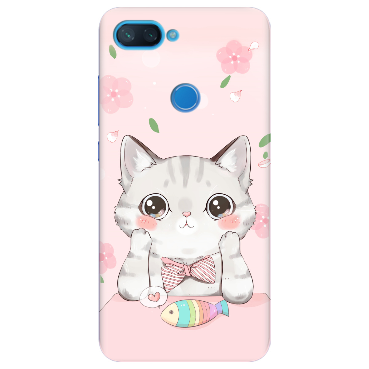 Чохол для Xiaomi Mi 8 Lite Kitty Cat - фото 1 Чохол для Xiaomi Mi 8 Lite Kitty Cat - фото 1 - Чохли для телефонів