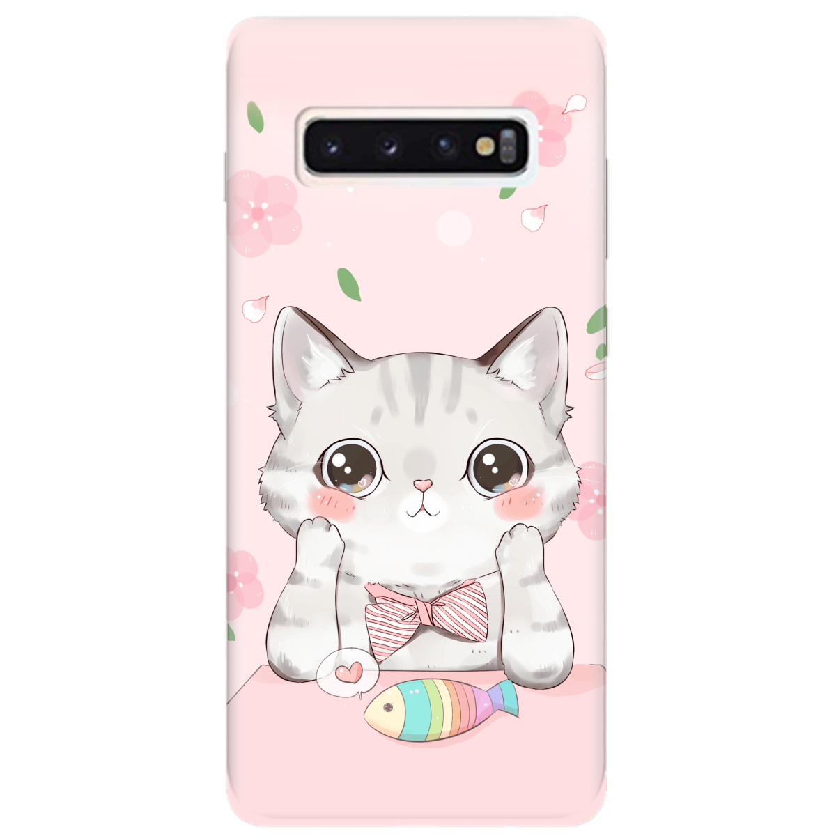 Чехол для Samsung Galaxy S10 Kitty Cat - фото 1 - Чехлы для телефонов