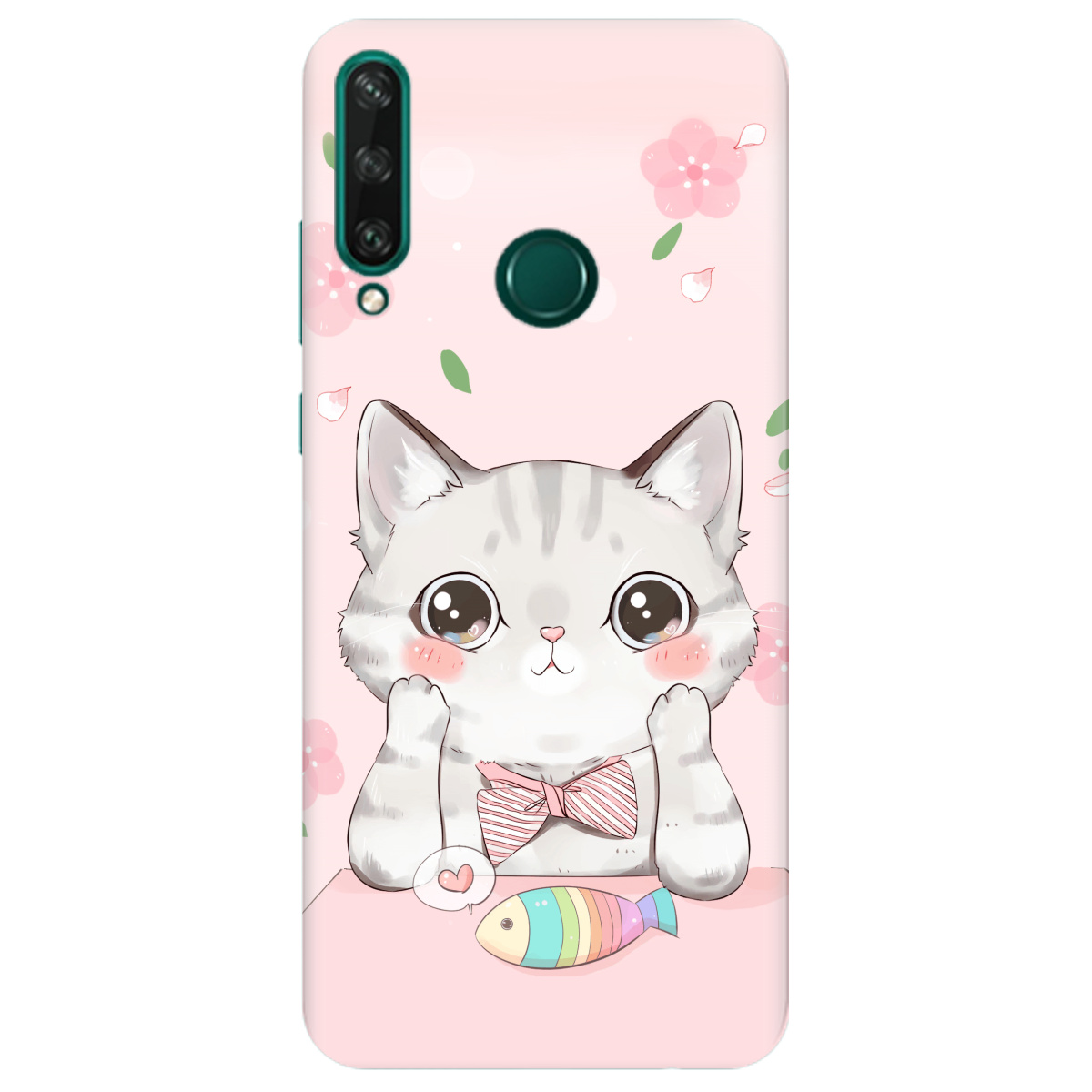 Чехол для Huawei Y6p Kitty Cat - фото 1 Чехол для Huawei Y6p Kitty Cat - фото 1 - Чехлы для телефонов