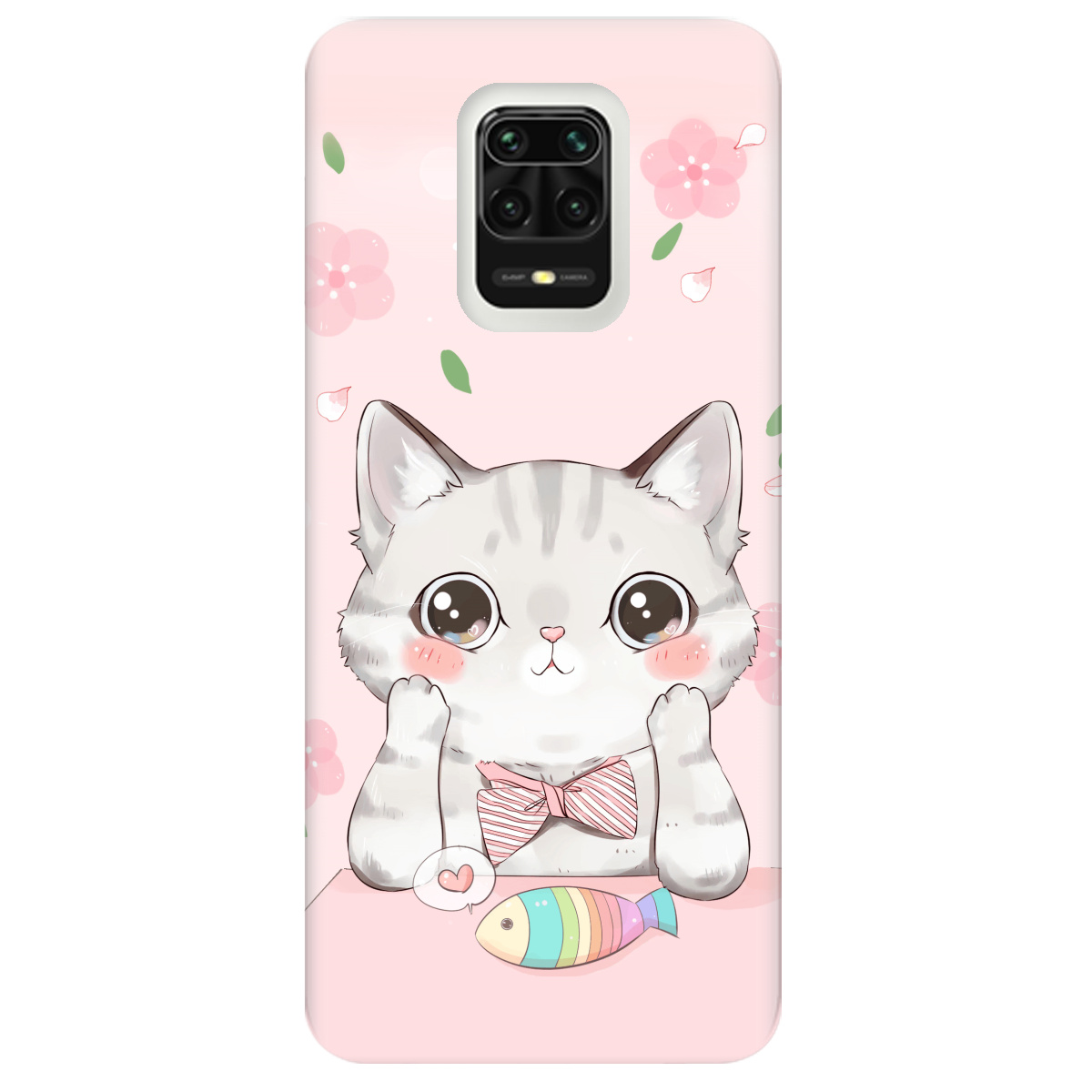 Чехол для Xiaomi Redmi Note 9 Pro Kitty Cat - фото 1 - Чехлы для телефонов