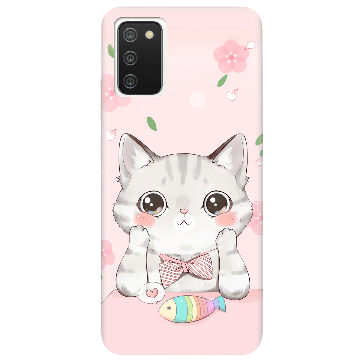 Чехол для Samsung Galaxy A02s Kitty Cat - фото 1 Чехол для Samsung Galaxy A02s Kitty Cat - фото 1 - Чехлы для телефонов