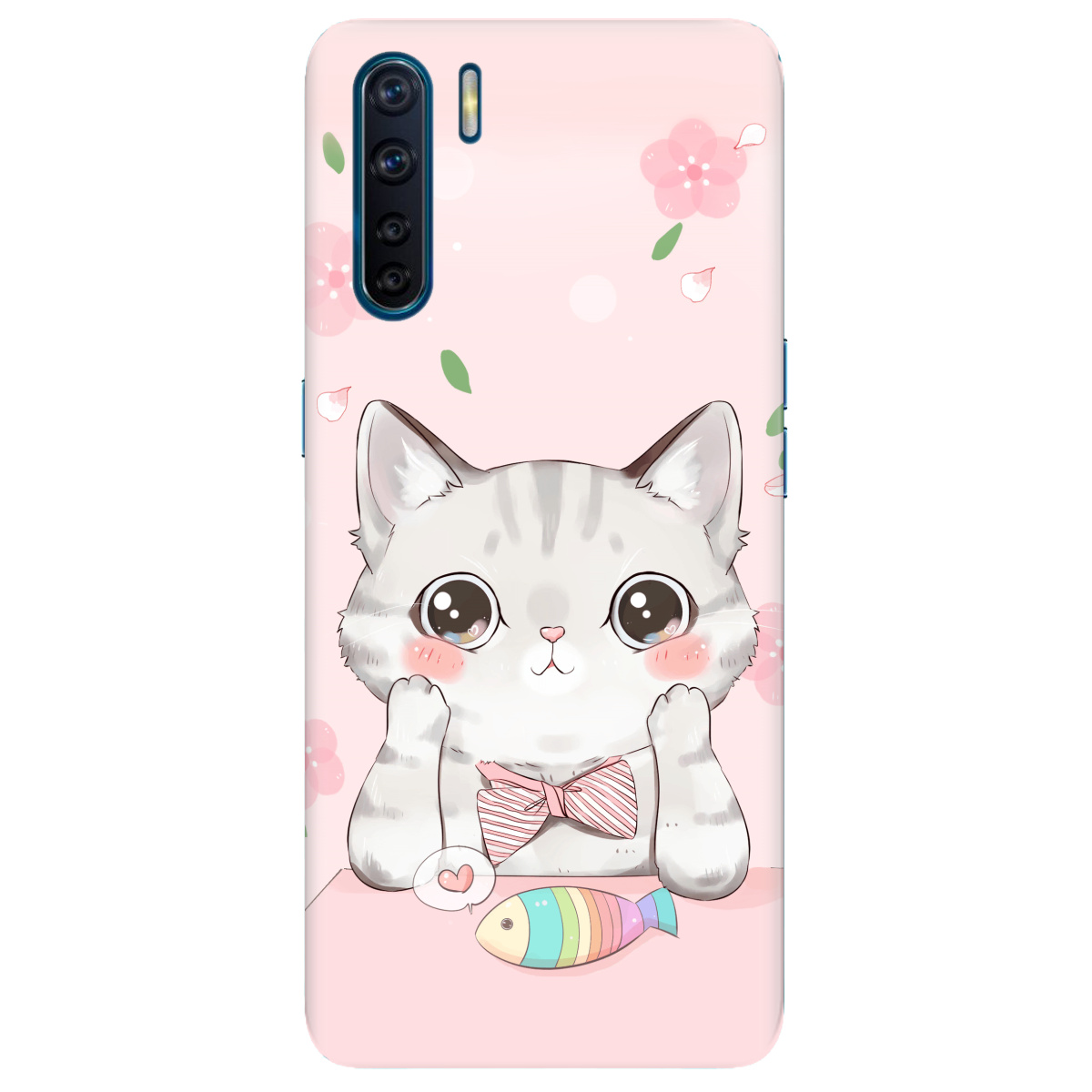 Чехол для Oppo Reno 3 Kitty Cat - фото 1 - Чехлы для телефонов