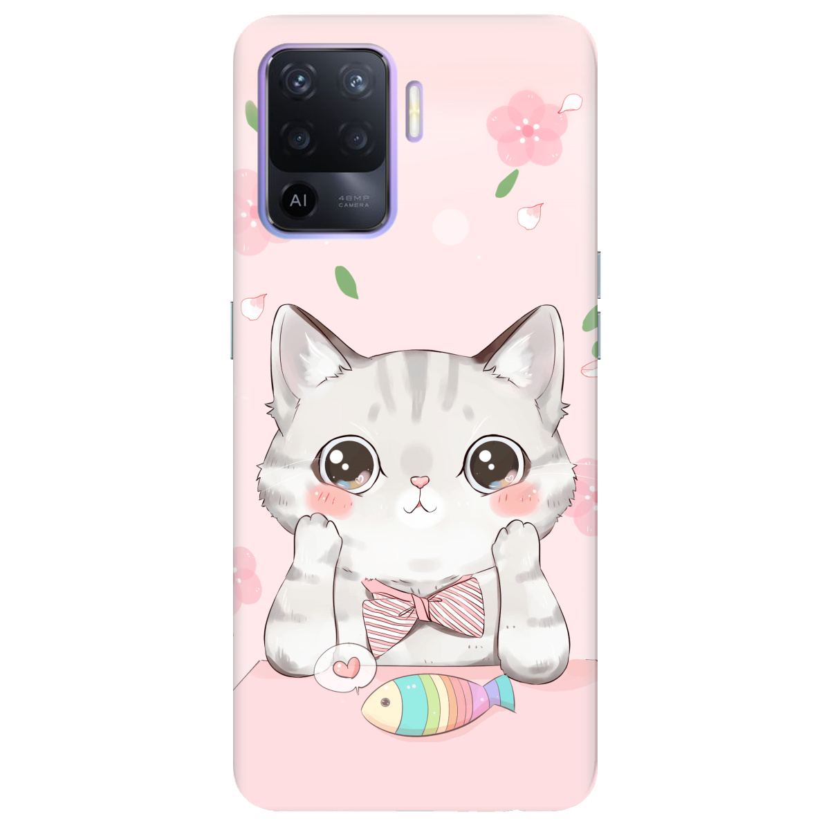 Чохол для Oppo Reno 5 Lite Kitty Cat - фото 1 - Чохли для телефонів