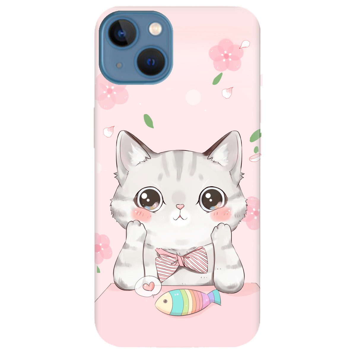 Чохол для Apple iPhone 13 Kitty Cat - фото 1 - Чохли для телефонів