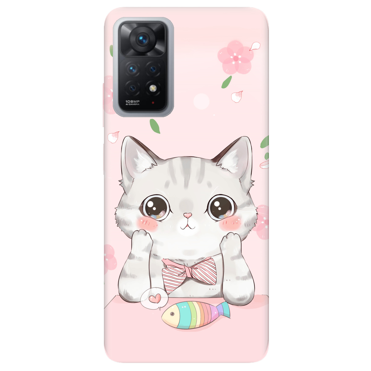 Чохол для Xiaomi Redmi Note 11 Pro Kitty Cat - фото 1 Чохол для Xiaomi Redmi Note 11 Pro Kitty Cat - фото 1 - Чохли для телефонів