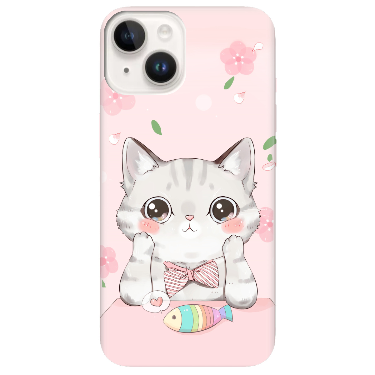 Чехол для Apple iPhone 14 Kitty Cat - фото 1 - Чехлы для телефонов