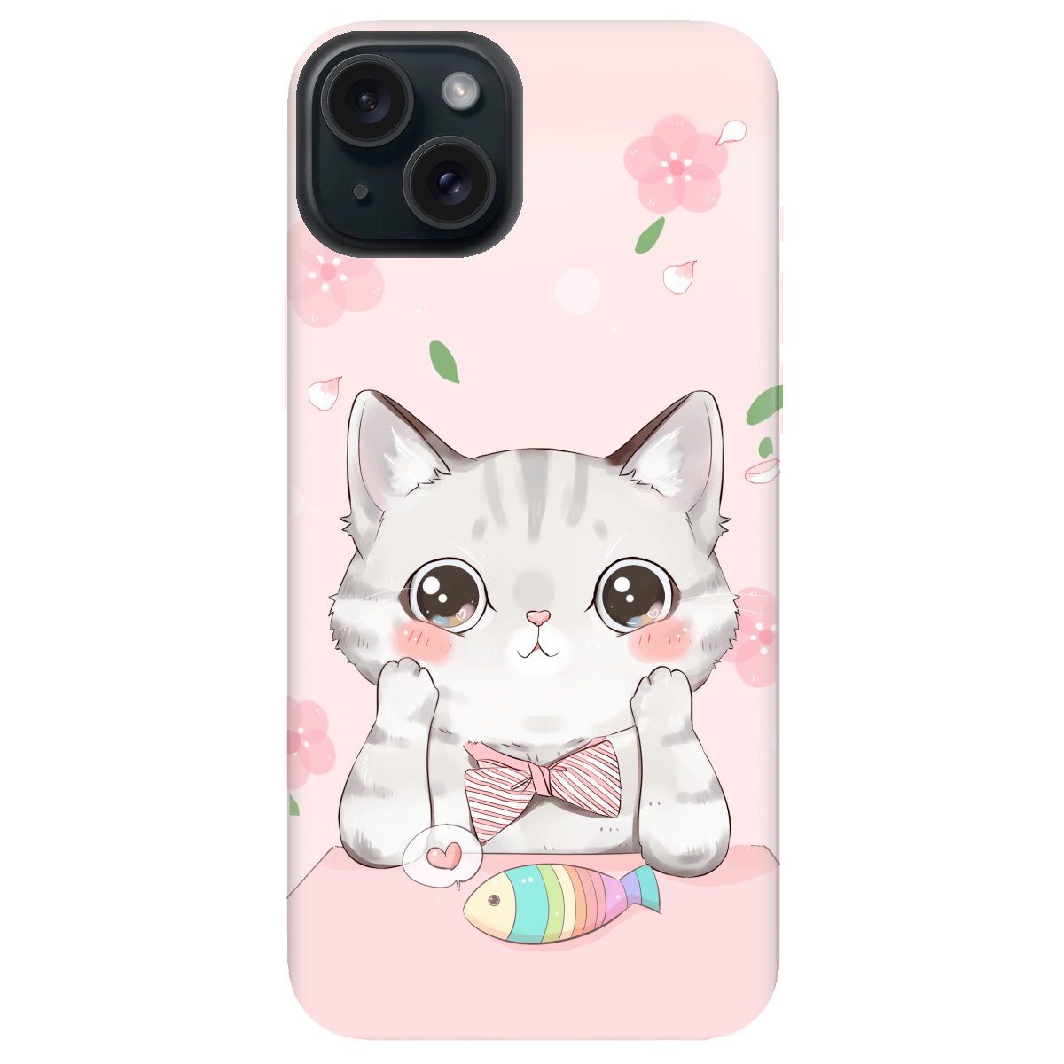 Чехол для Apple iPhone 15 Plus Kitty Cat - фото 1 Чехол для Apple iPhone 15 Plus Kitty Cat - фото 1 - Чехлы для телефонов