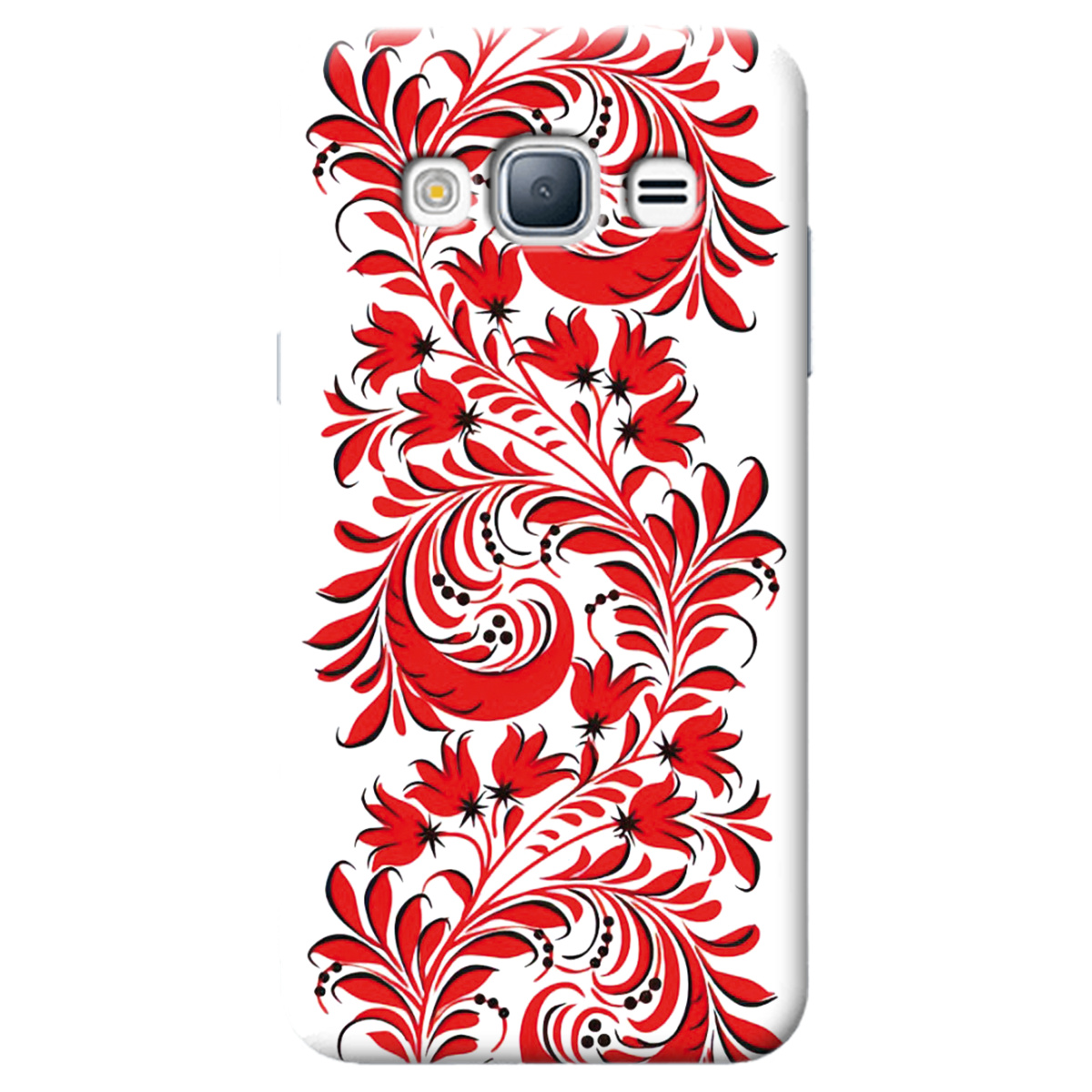 Чохол для Samsung Galaxy J3 2016 Love Ukraine ornament - фото 1 - Чохли для телефонів