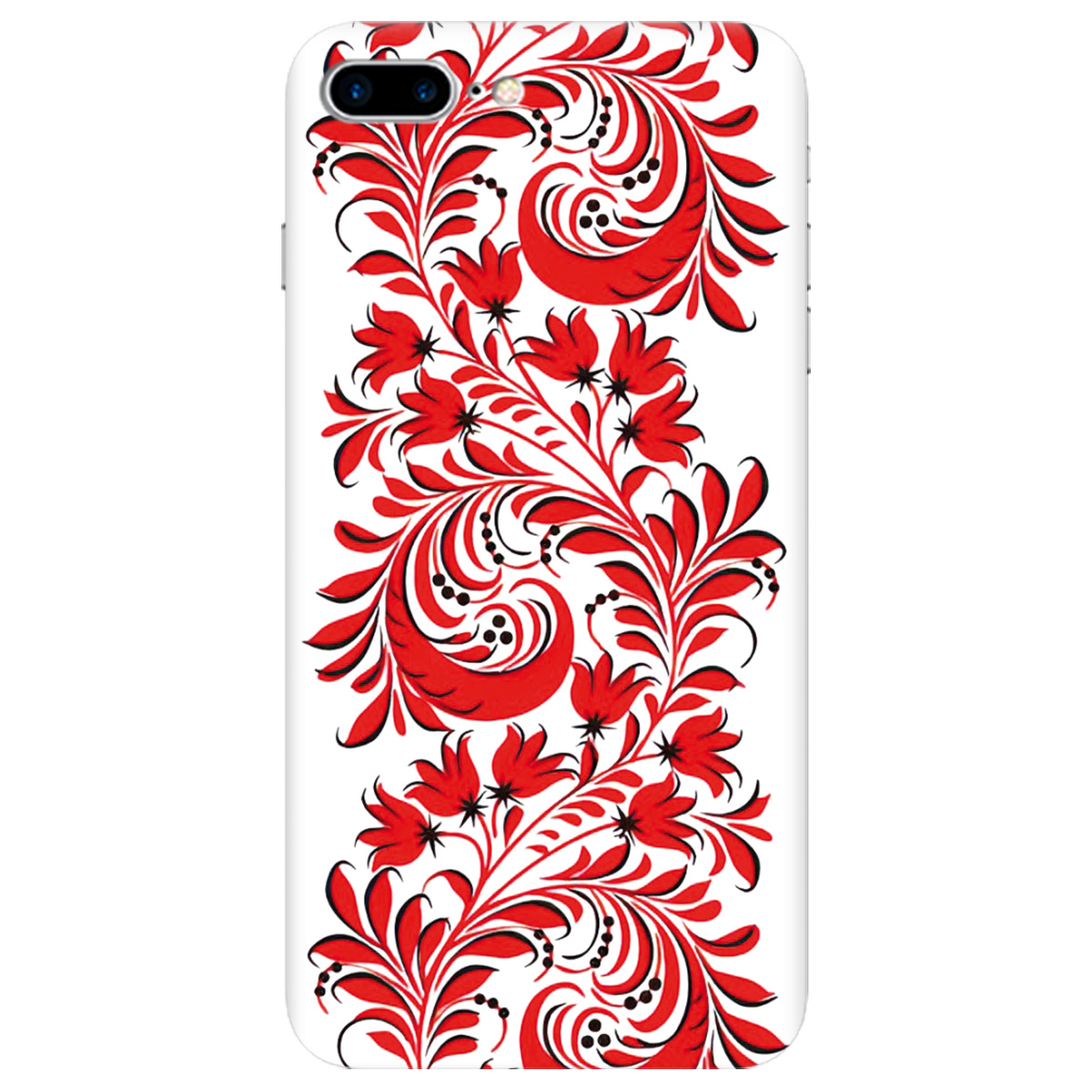 Чехол для Apple iPhone 8 Plus Love Ukraine ornament - фото 1 - Чехлы для телефонов