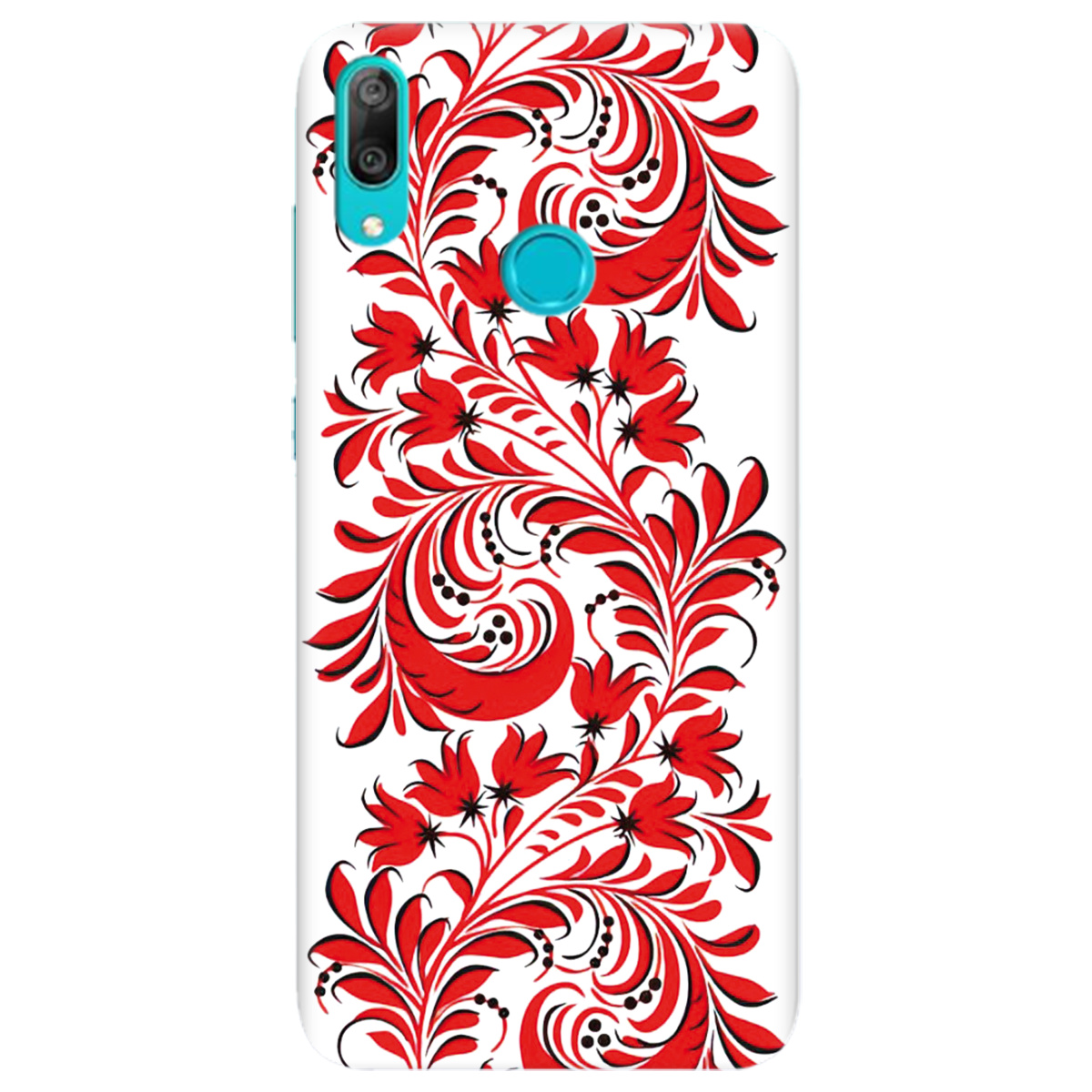 Чохол для Huawei Y7 2019 Love Ukraine ornament - фото 1 - Чохли для телефонів