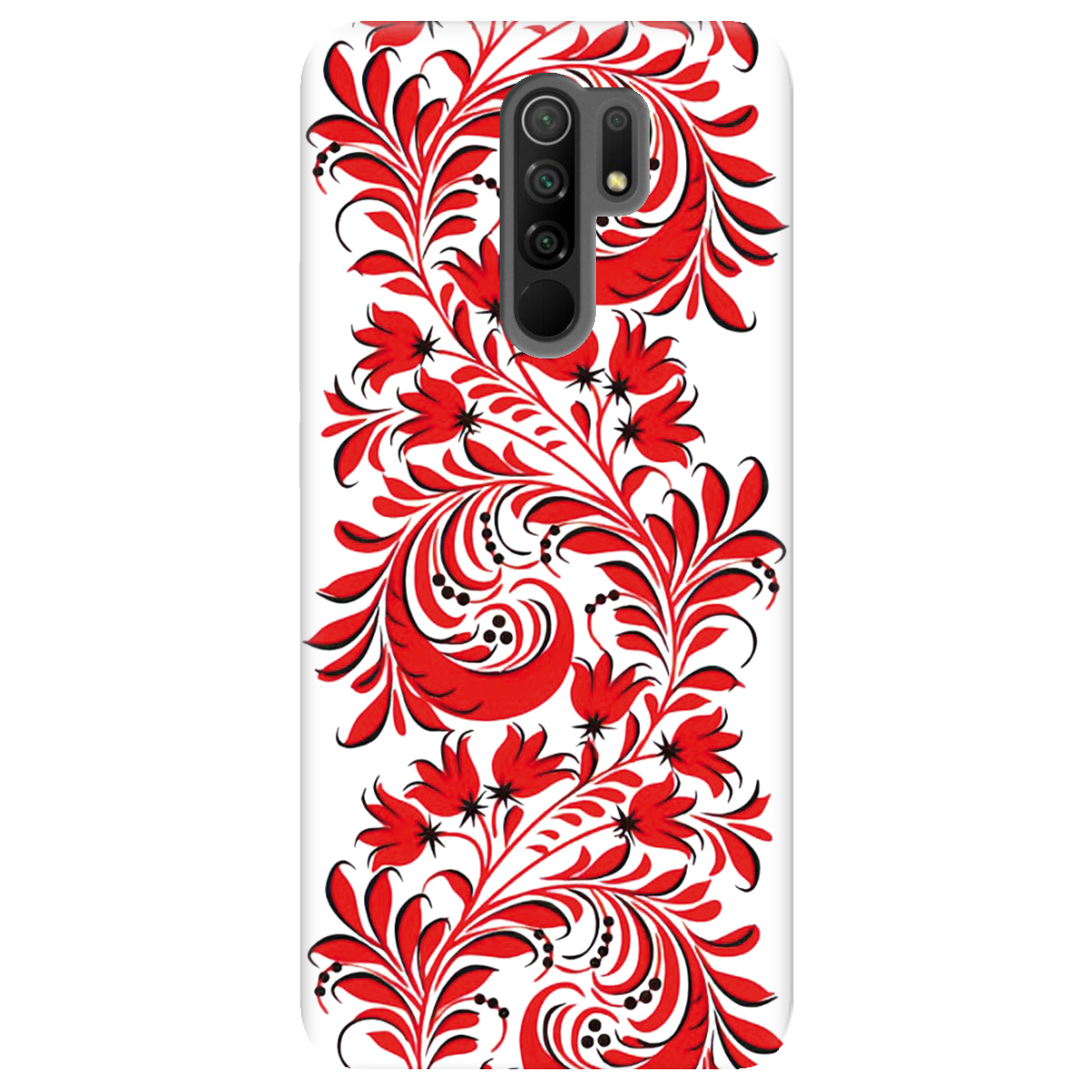 Чехол для Xiaomi Redmi 9 Love Ukraine ornament - фото 1 - Чехлы для телефонов