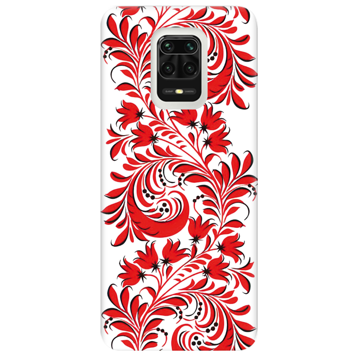 Чохол для Xiaomi Redmi Note 9 Pro Love Ukraine ornament - фото 1 - Чохли для телефонів