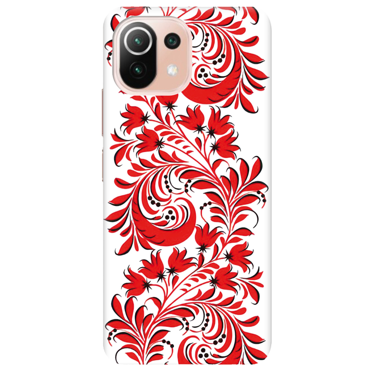 Чохол для Xiaomi Mi 11 lite Love Ukraine ornament - фото 1 Чохол для Xiaomi Mi 11 lite Love Ukraine ornament - фото 1 - Чохли для телефонів