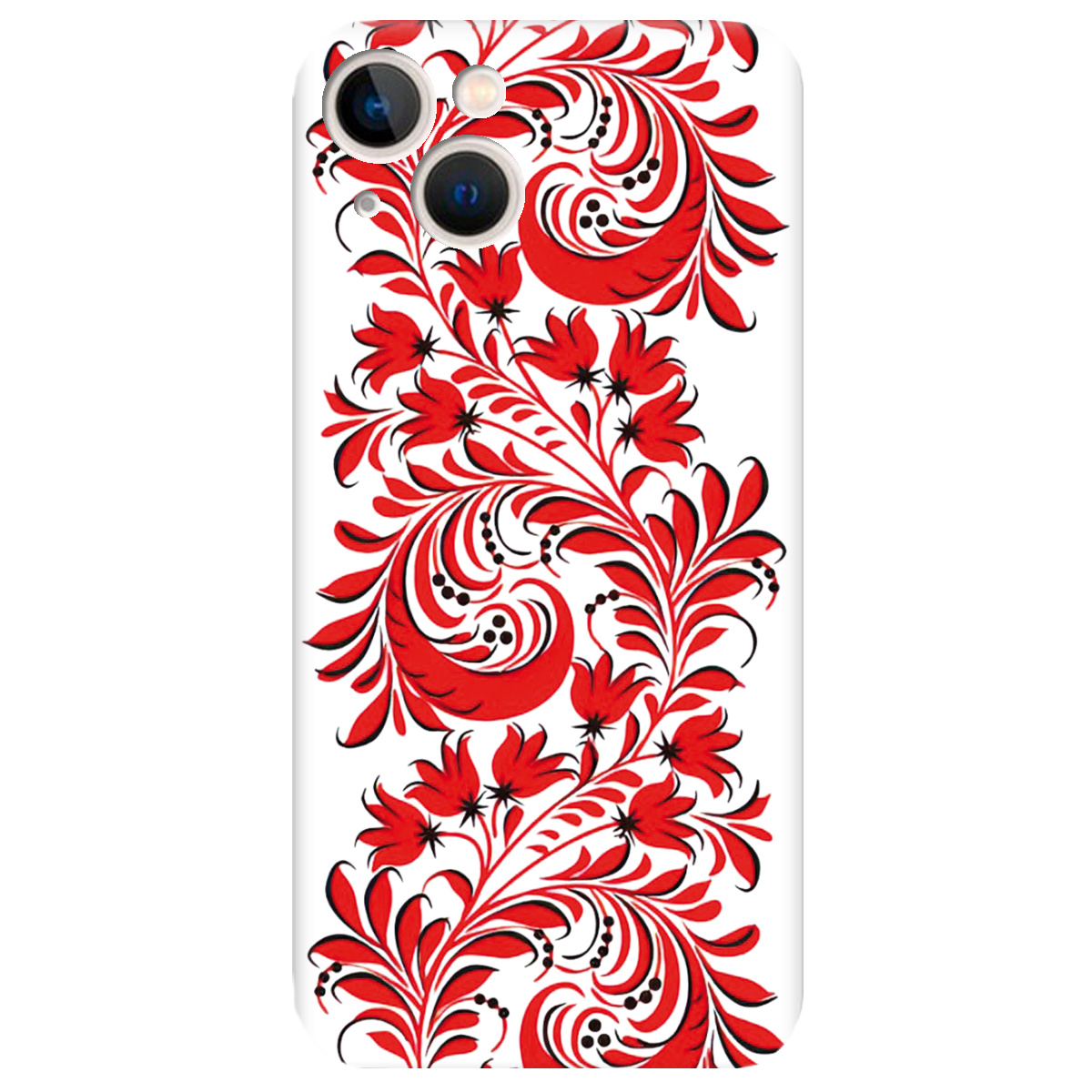 Чохол для Apple iPhone 13 Mini Love Ukraine ornament - фото 1 Чохол для Apple iPhone 13 Mini Love Ukraine ornament - фото 1 - Чохли для телефонів