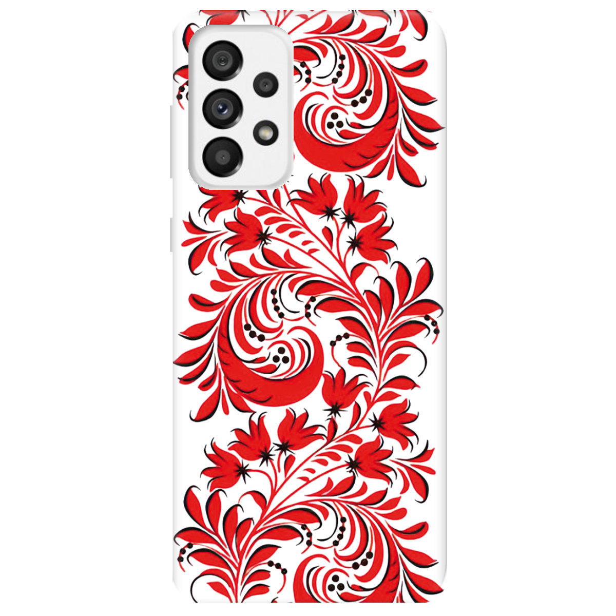 Чохол для Samsung Galaxy A73 Love Ukraine ornament - фото 1 Чохол для Samsung Galaxy A73 Love Ukraine ornament - фото 1 - Чохли для телефонів