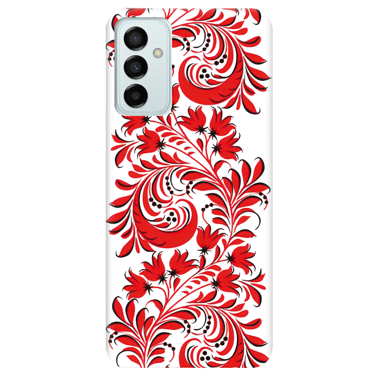 Чехол для Samsung Galaxy M13 4G Love Ukraine ornament - фото 1 Чехол для Samsung Galaxy M13 4G Love Ukraine ornament - фото 1 - Чехлы для телефонов
