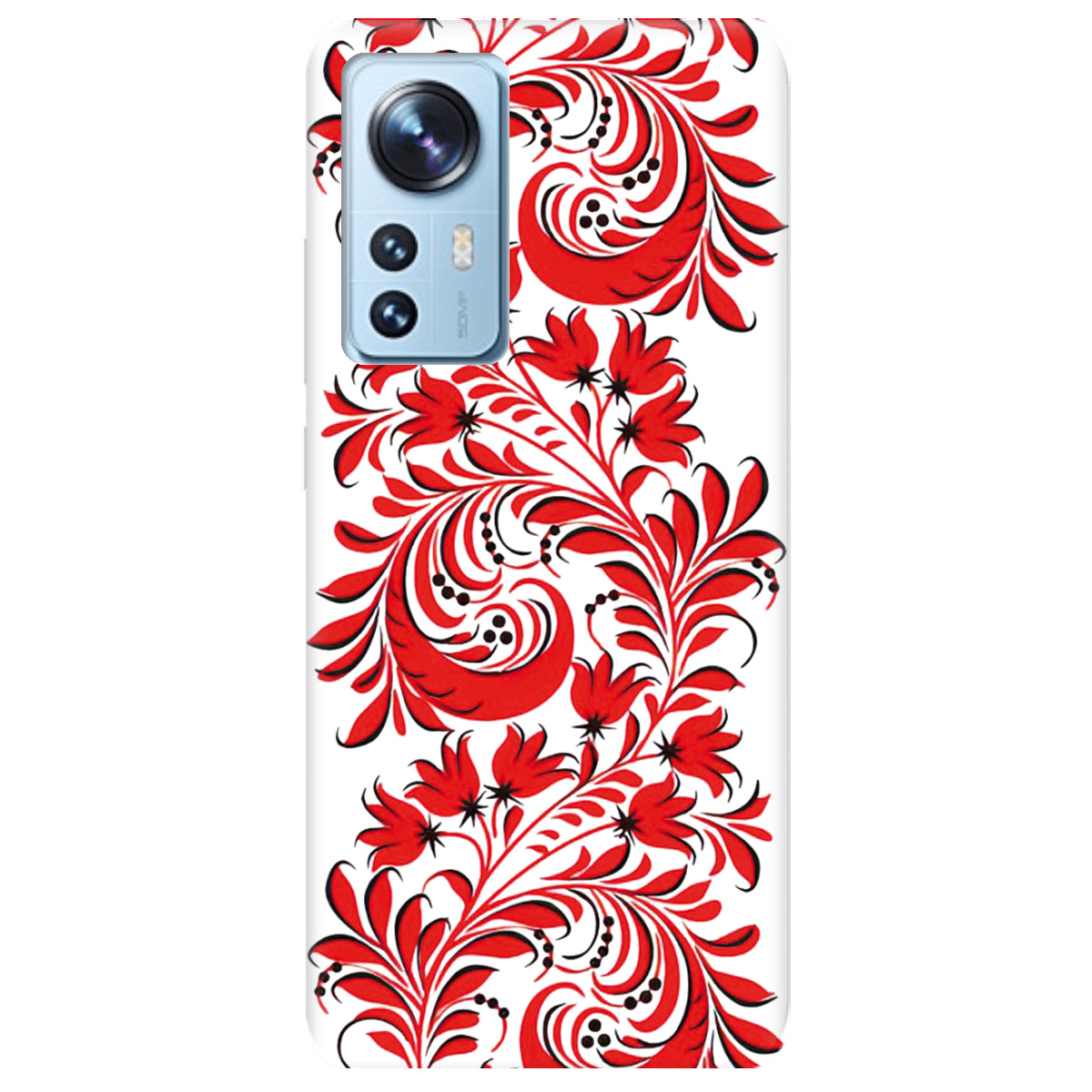 Чехол для Xiaomi 12 Love Ukraine ornament - фото 1 - Чехлы для телефонов