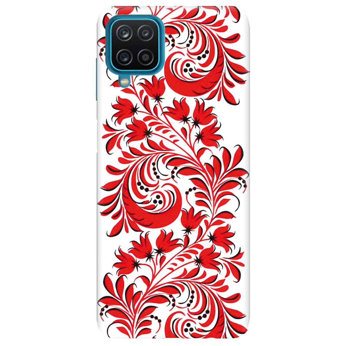 Чехол для Samsung Galaxy A12 5G Love Ukraine ornament - фото 1 Чехол для Samsung Galaxy A12 5G Love Ukraine ornament - фото 1 - Чехлы для телефонов