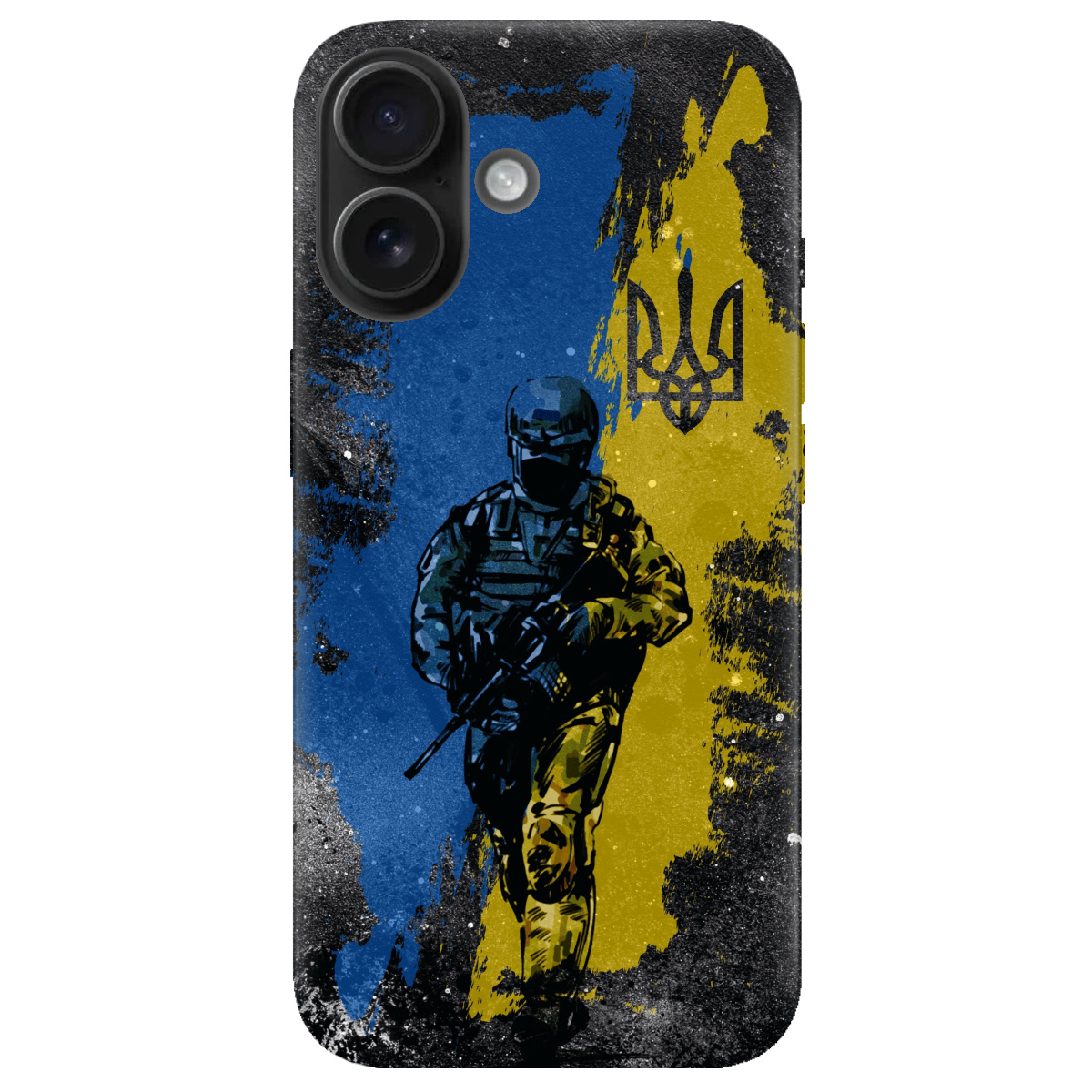 Чехол для Apple iPhone 16 Plus Захисники України - фото 1 - Чехлы для телефонов