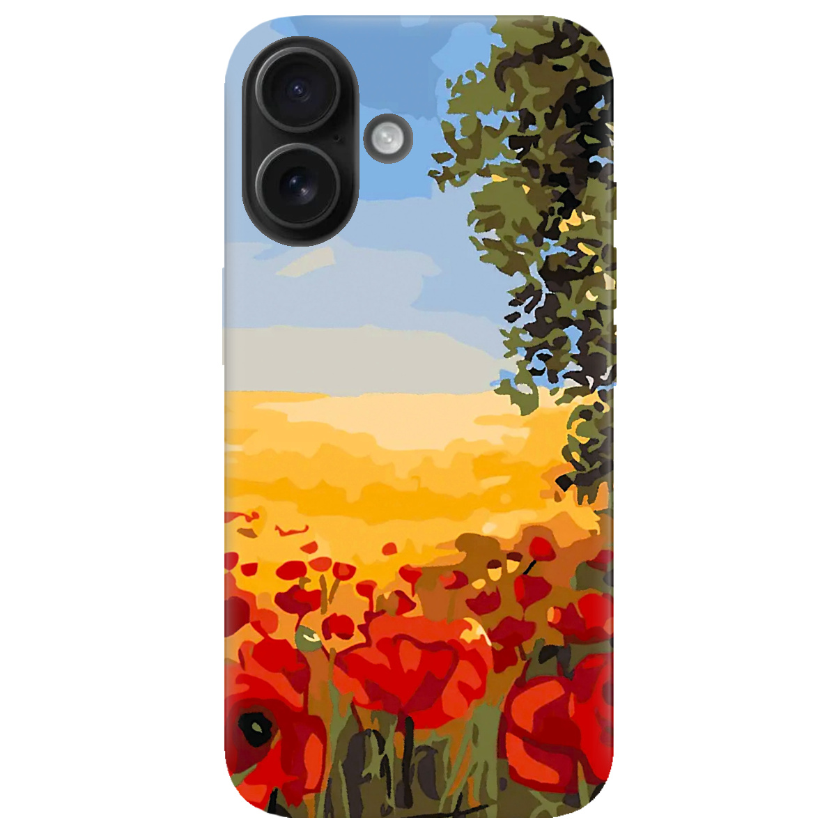 Чехол для Apple iPhone 16 Plus Рідна моя Україна - фото 1 - Чехлы для телефонов