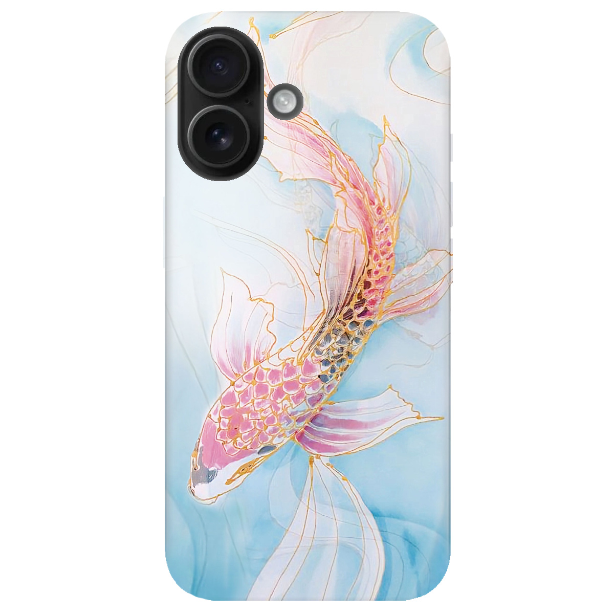 Чехол для Apple iPhone 16 Plus Art fish - фото 1 Чехол для Apple iPhone 16 Plus Art fish - фото 1 - Чехлы для телефонов