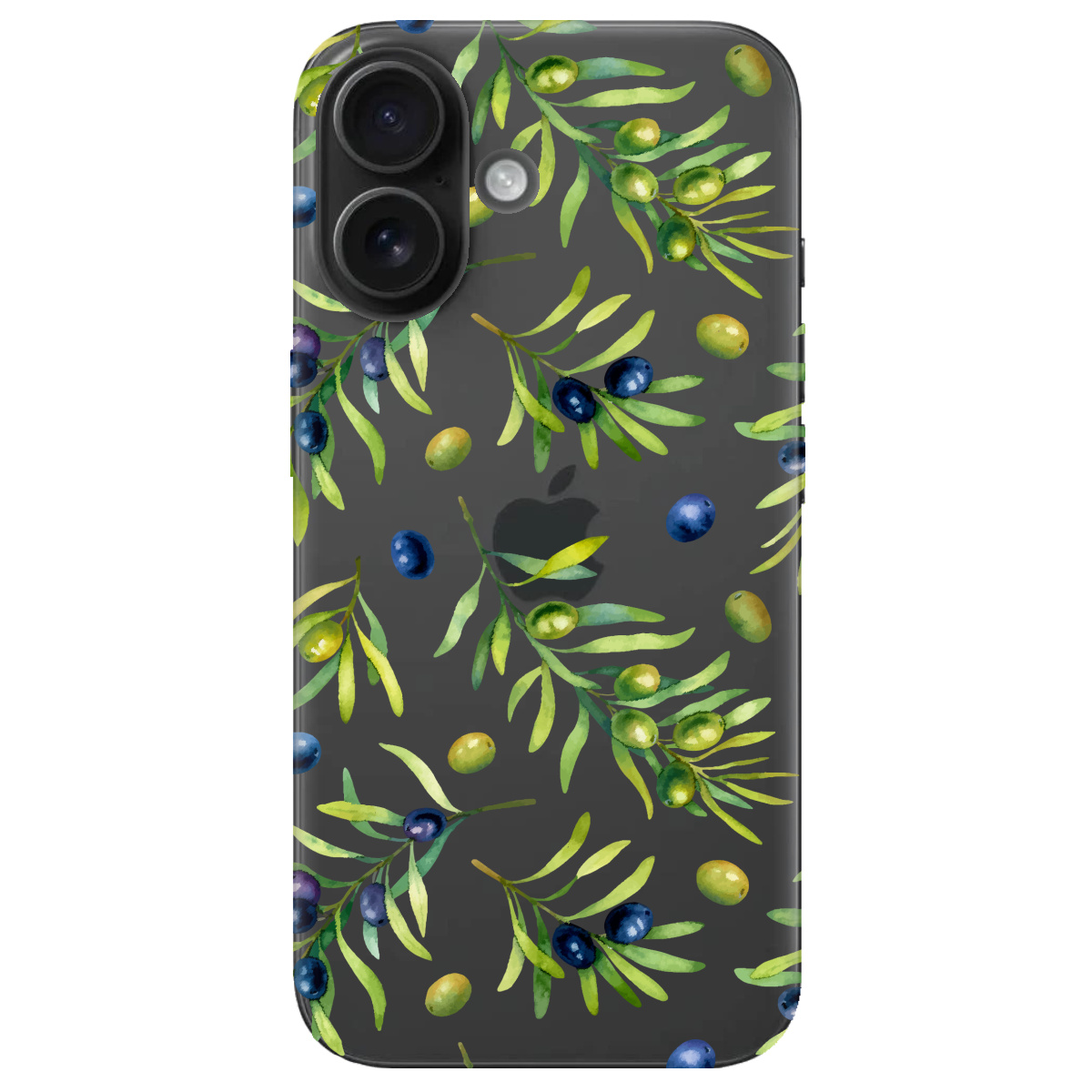 Чехол для Apple iPhone 16 Plus Olives - фото 1 Чехол для Apple iPhone 16 Plus Olives - фото 1 - Чехлы для телефонов