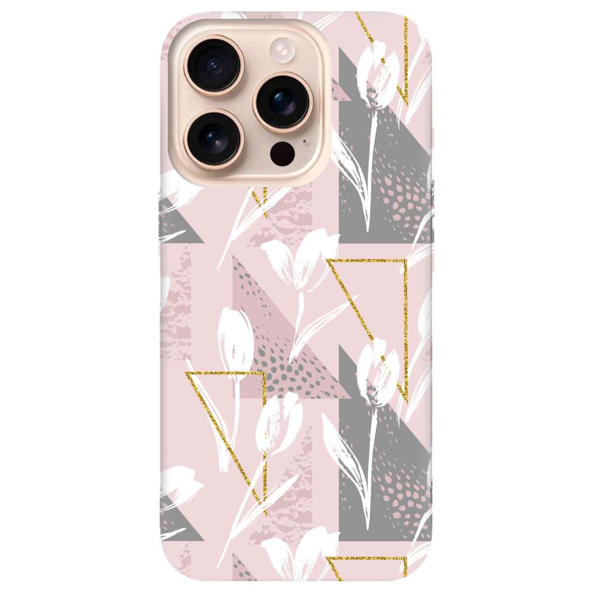 Чохол для Apple iPhone 16 Pro White tulips - фото 1 - Чохли для телефонів