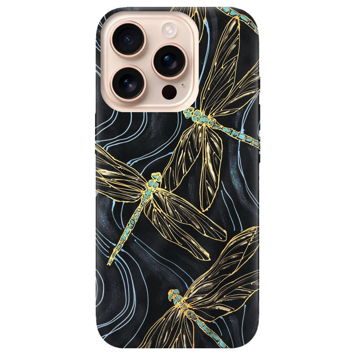 Чехол для Apple iPhone 16 Pro Dragonfly - фото 1 Чехол для Apple iPhone 16 Pro Dragonfly - фото 1 - Чехлы для телефонов