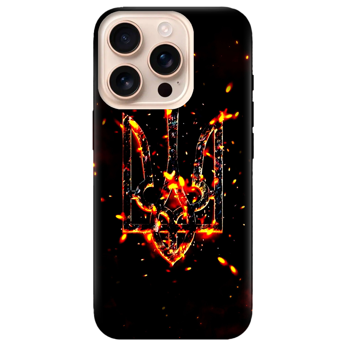 Чехол для Apple iPhone 16 Pro Вогонь - фото 1 - Чехлы для телефонов