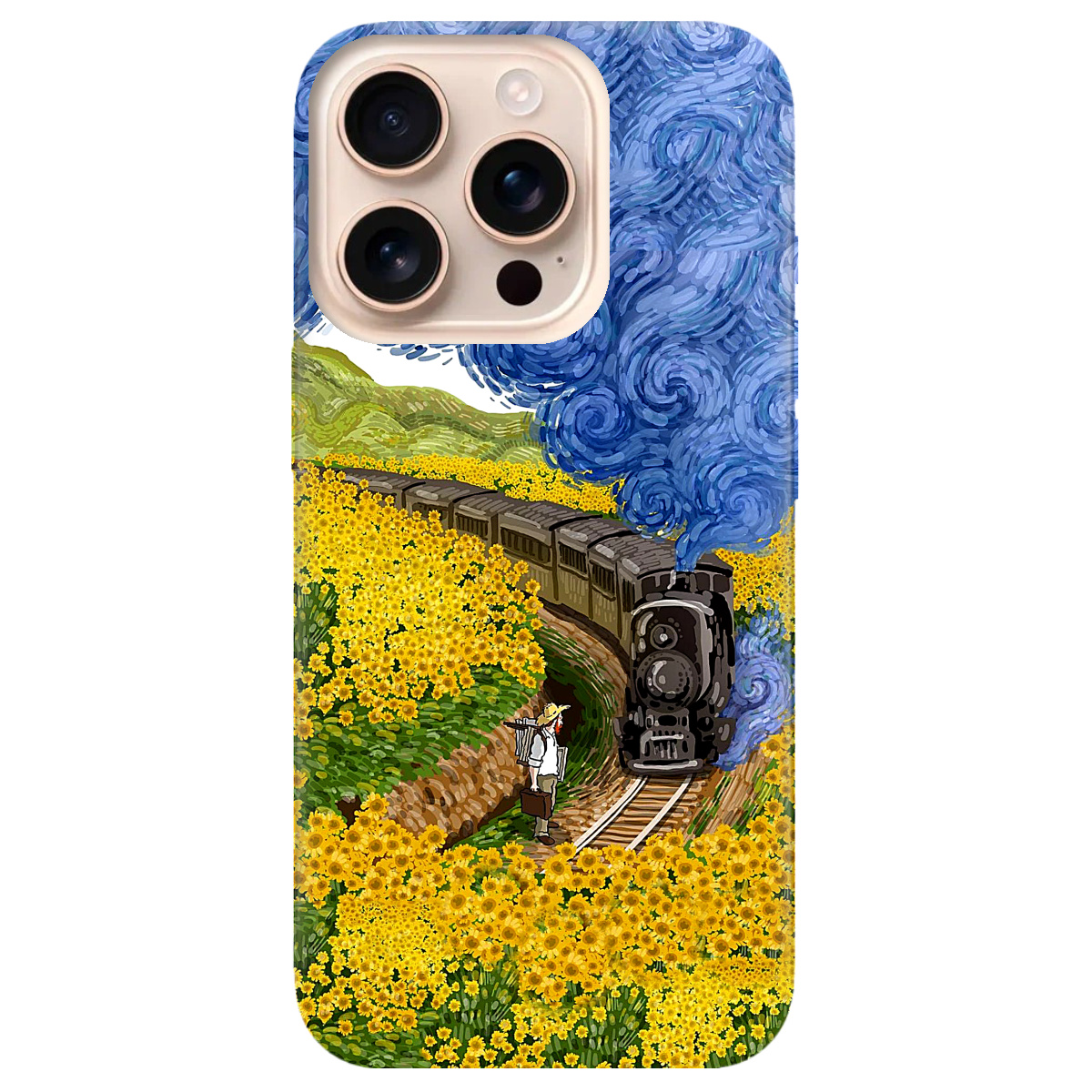 Чохол для Apple iPhone 16 Pro Train - фото 1 - Чохли для телефонів