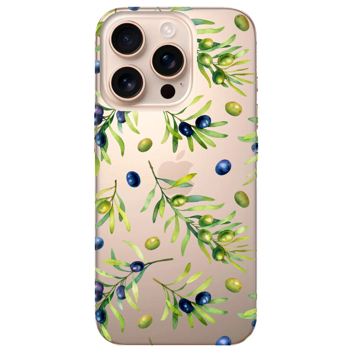 Чехол для Apple iPhone 16 Pro Olives - фото 1 - Чехлы для телефонов