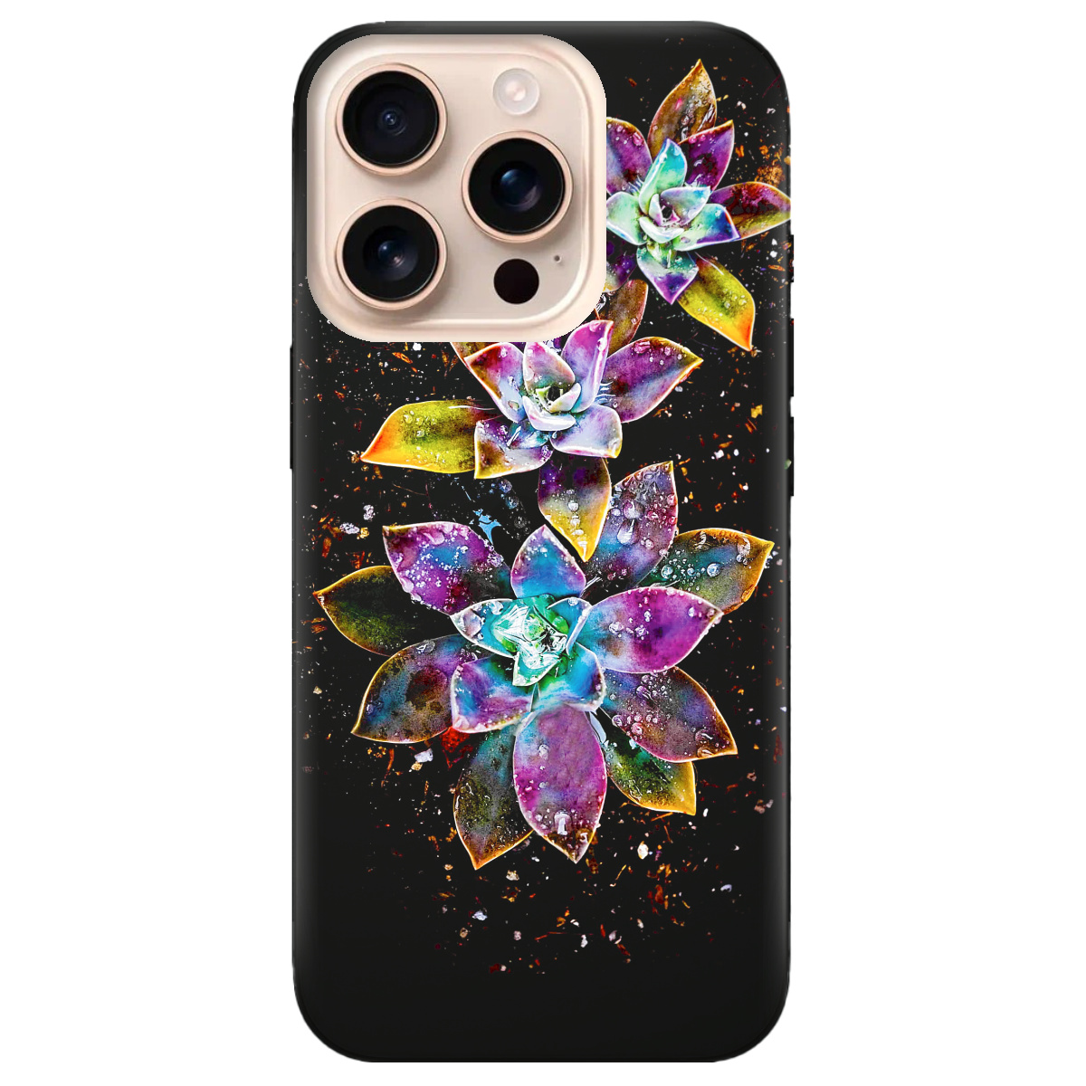 Чехол для Apple iPhone 16 Pro Max Magical flowers - фото 1 Чехол для Apple iPhone 16 Pro Max Magical flowers - фото 1 - Чехлы для телефонов