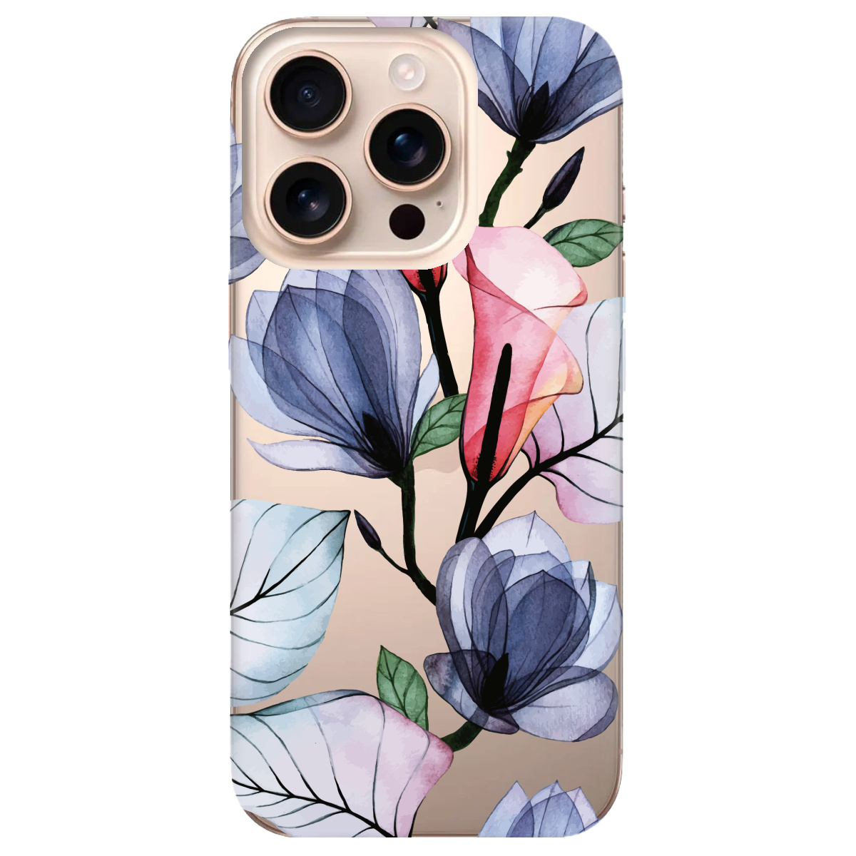 Чохол для Apple iPhone 16 Pro Max Tropical flowers - фото 1 - Чохли для телефонів