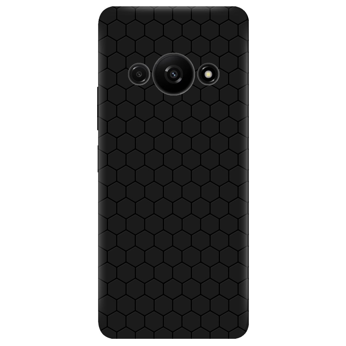 Чехол для Xiaomi Redmi A3 черный матовый soft touch Cell - фото 1 - Чехлы для телефонов